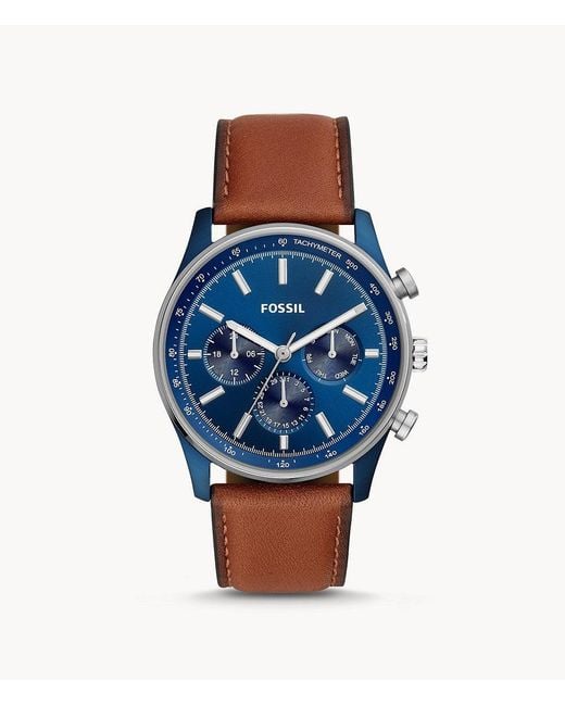 sullivan multifunction stainless steel watch
