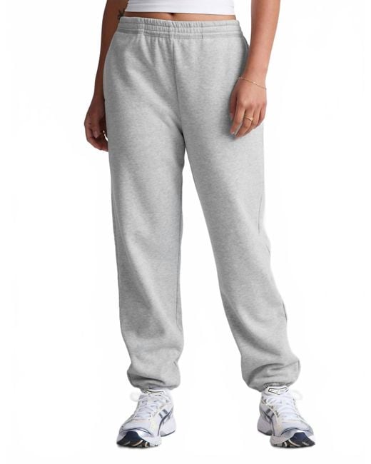 Beyond Yoga Women's Gray Luxefleece Sweatpant