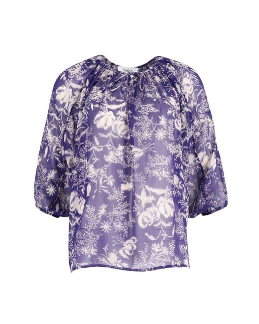 Ba&sh Purple Ulysse Blouse