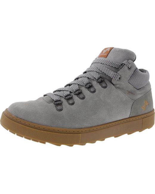 Forsake Gray Lucie Leather Insulated Winter & Snow Boots