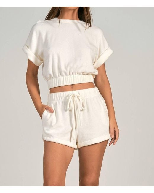 Elan White Lexy Top