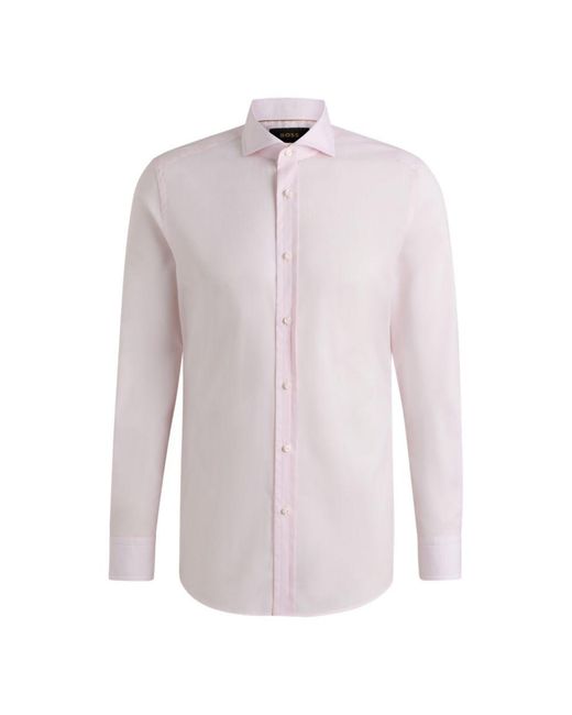 Boss Pink Slim-Fit Shirt for men