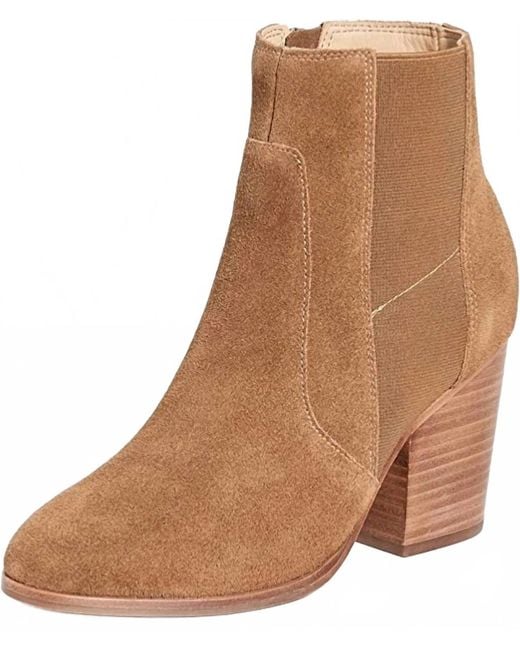 Soludos Brown Emma Ankle Bootie
