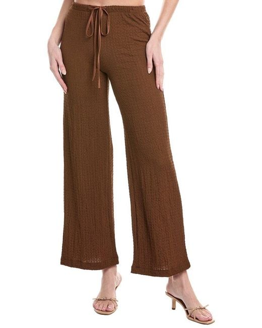 7021 Brown Long Pants
