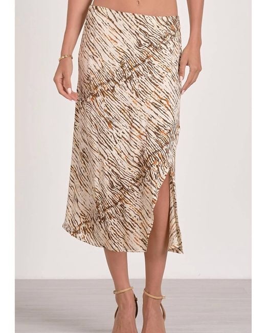 Elan Multicolor Millie Midi Skirt