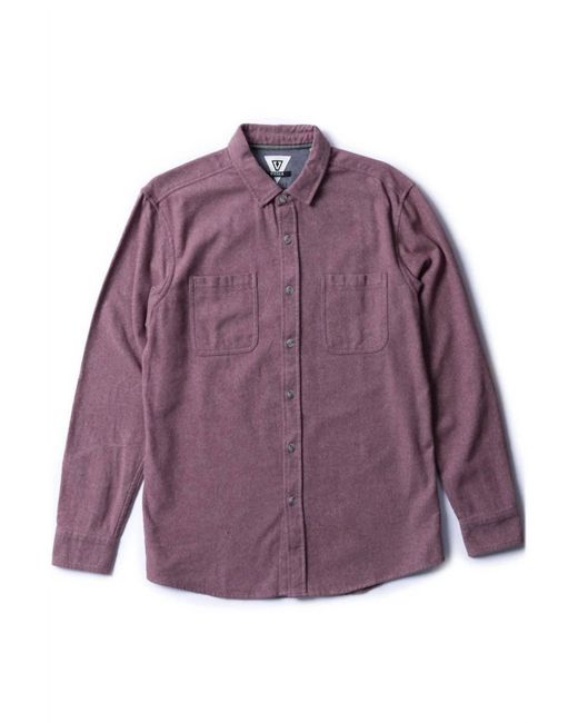 Vissla Purple Shaper Eco Flannel Shirt
