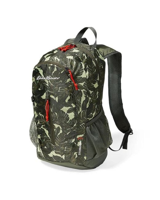 Eddie Bauer Stowaway Packable 20l Backpack in Green Lyst