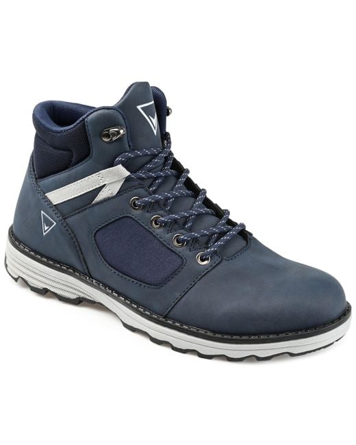 Vance Co. Blue Derrick Ankle Boot for men