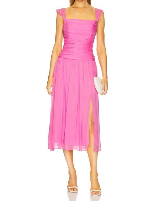 pink drop waist midi dress Dusty Pink Tank-Style Drop Waist Midi Dress – The Shopaholic