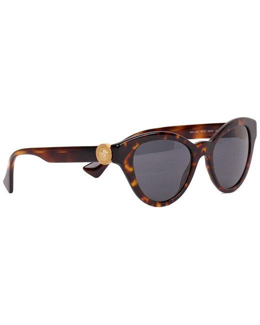 Versace Brown 52mm Sunglasses