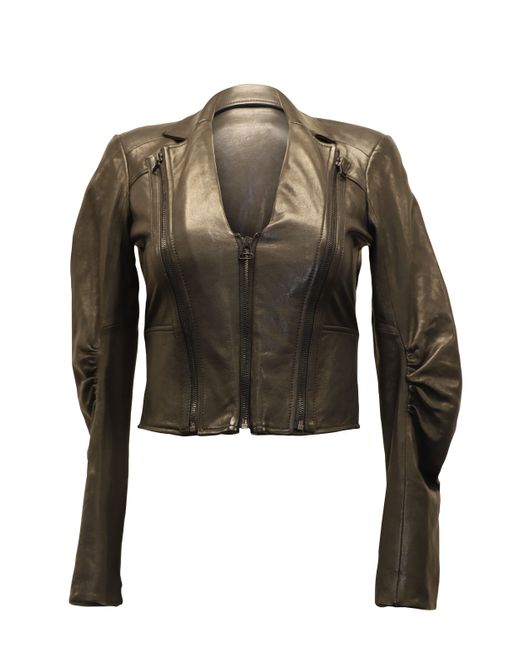 Alice + Olivia Black Biker Jacket