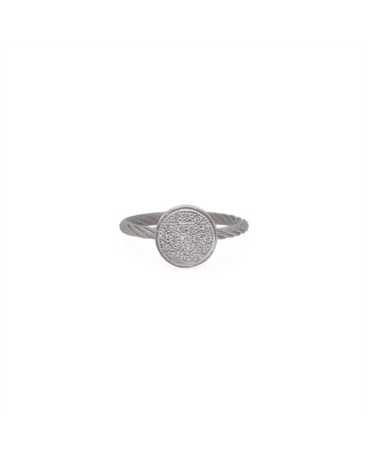 DISC White Taking Shapes Ring