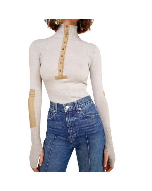 Ulla Johnson Blue Drew Pullover