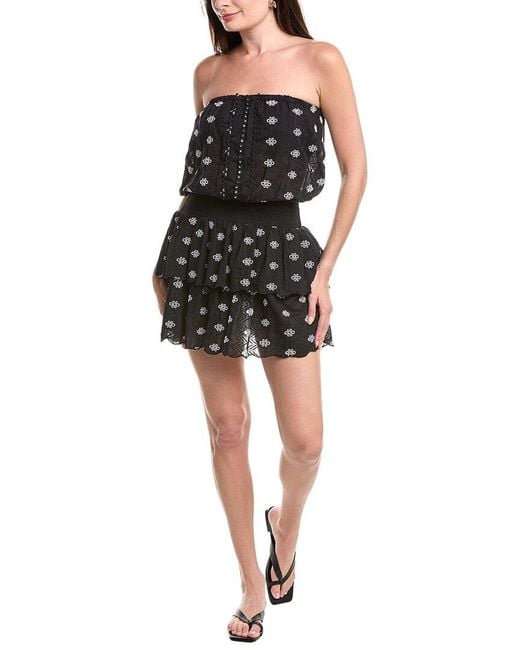 Ramy Brook Black Rita Mini Dress