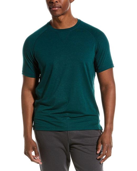 Fourlaps Green Level Tech Wool-blend T-shirt for men