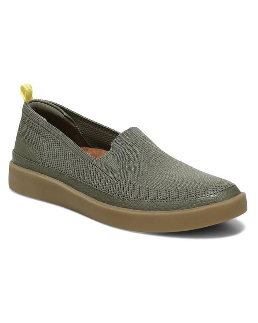 Vionic Green Sidney Slip On Casual Loafers