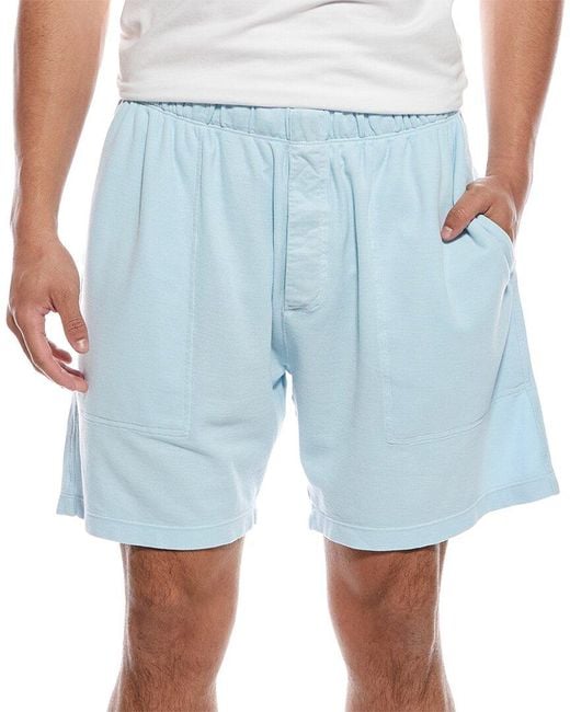 ATM Blue Patch Pocket Short for men