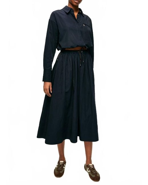 Veronica Beard Blue Bates Skirt