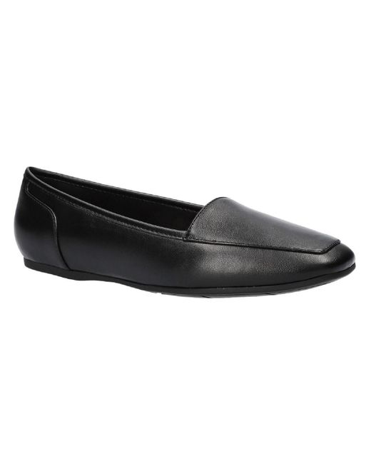 Easy Street Black Thrill Slip On Square Toe Loafers