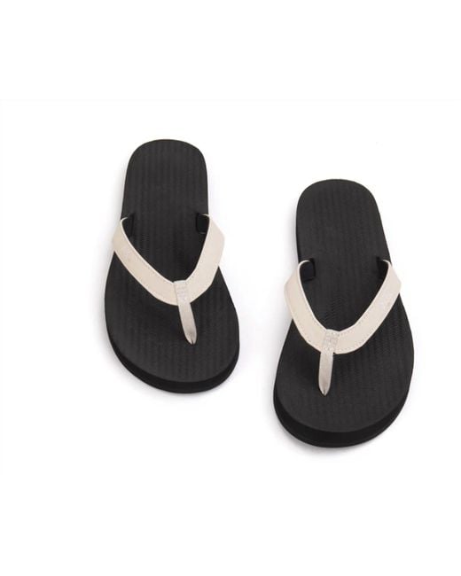 indosole Black Color Combo Flip Flops