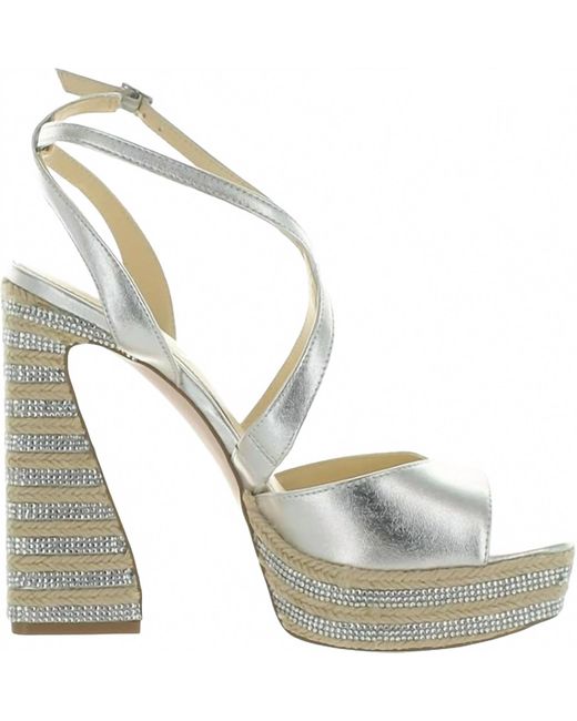 Jessica Simpson Metallic Dosia Strappy Platform Sandal