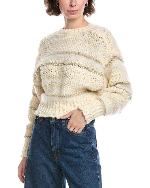 FRAME Blue Frame Wool-Blend Sweater