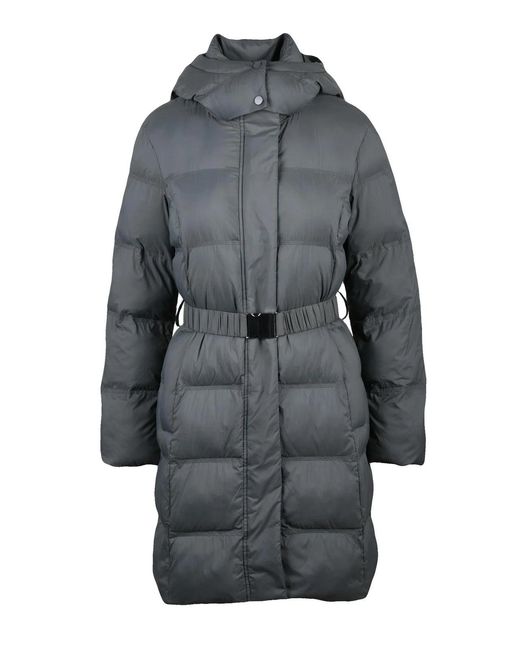 Pennyblack Gray Polyamide Quilted Down Jacket
