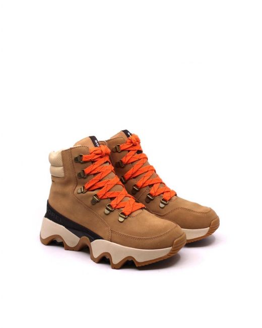 Sorel Orange Impact Conquest Sneaker Boots