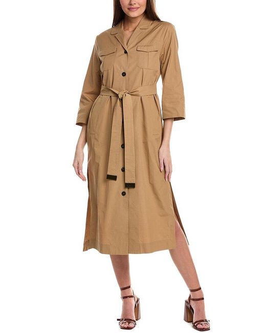 Max Mara Natural S Max Mara Frida Shirtdress