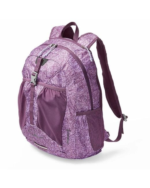 Eddie Bauer Purple Stowaway Packable 30l Backpack