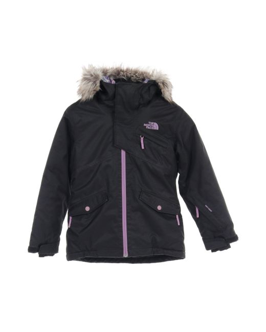 The North Face Blue Caitlyn Insulated Jacket Hooded Kids