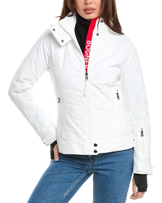 Bogner White Macy-T Technical Jacket