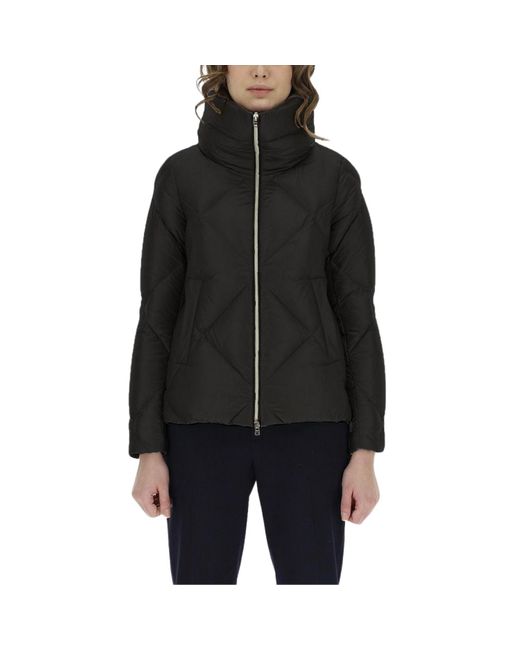 Herno Black Diamond Quilted Jacket