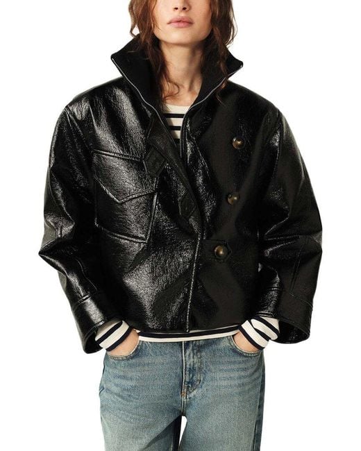 Ba&sh Black Morina Jacket
