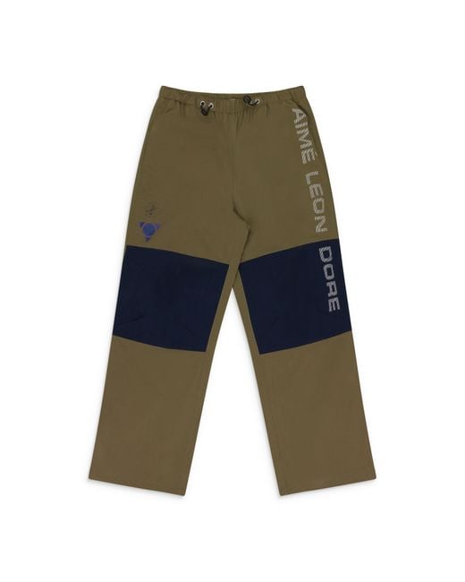 Aimé Leon Dore Green New Balance Shell Pants for men