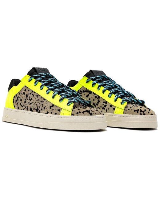 P448 Yellow Jack Leather Sneaker