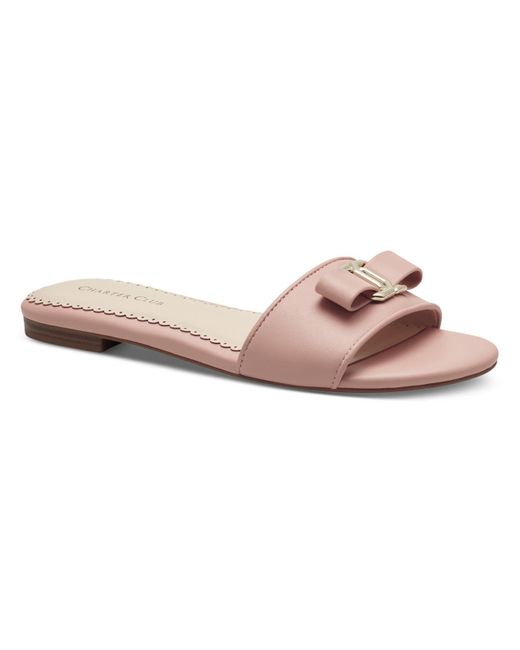 Charter Club Pink Skyla Slip On Casual Flatform Sandals