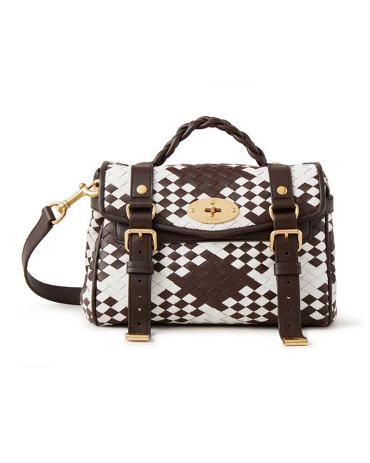 mulberry black mini alexa