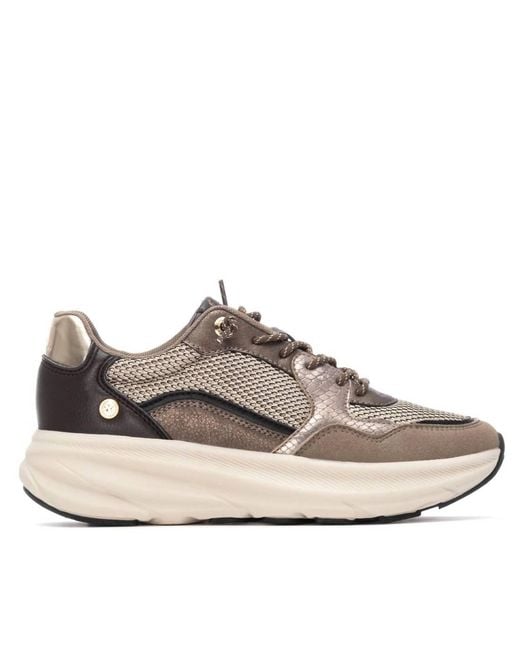 Xti Gray 144686 Round Toe Sneakers