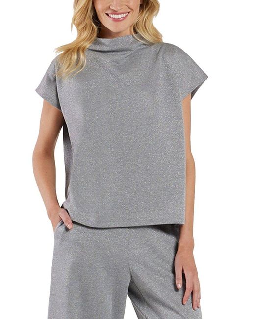 Jude Connally Gray Tillie Pullover Top