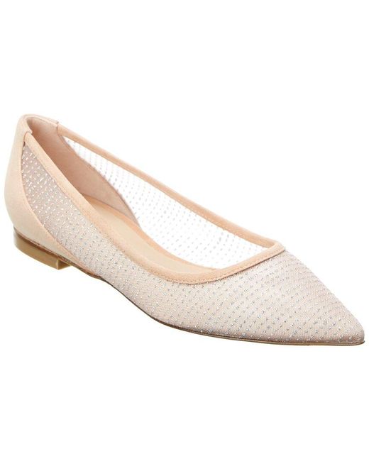 stuart weitzman adeliza suede flat