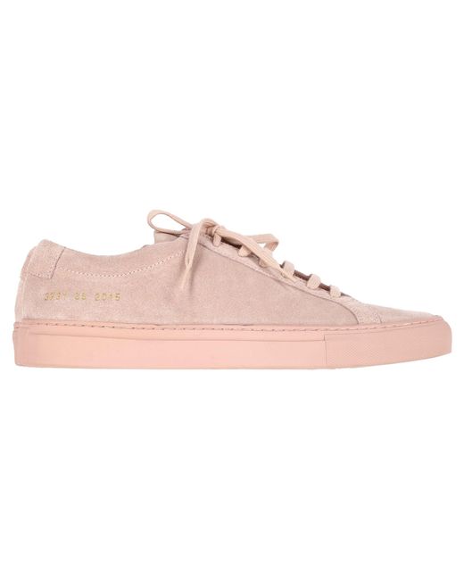 Common Projects Pink By Achilles Sneakers