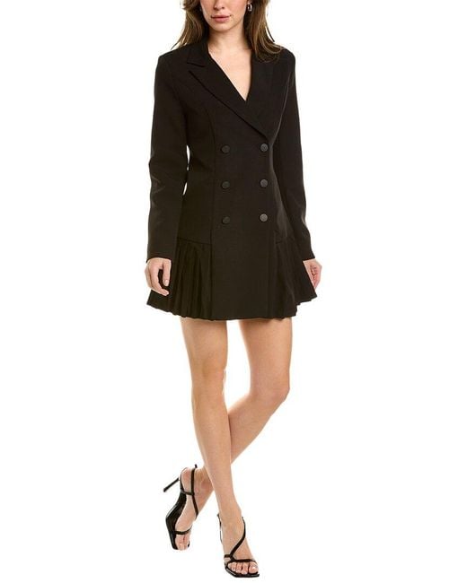Gracia Doublebreasted Blazer Dress in Black Lyst