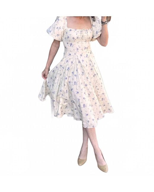 SOFIA The Label Pink Sofie Midi Dress