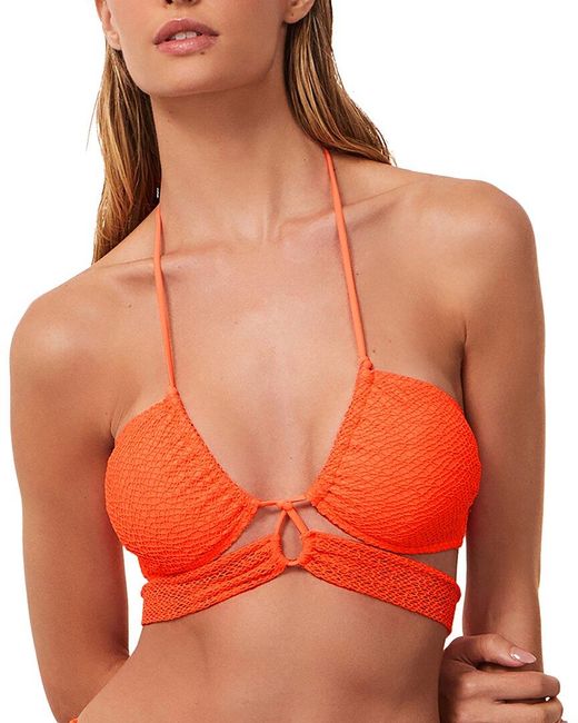 ViX Orange Swim Top