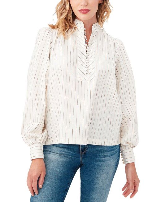 Trina Turk White Sisi Top