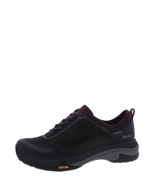Dansko Black Makayla Comfort Sneaker Shoe