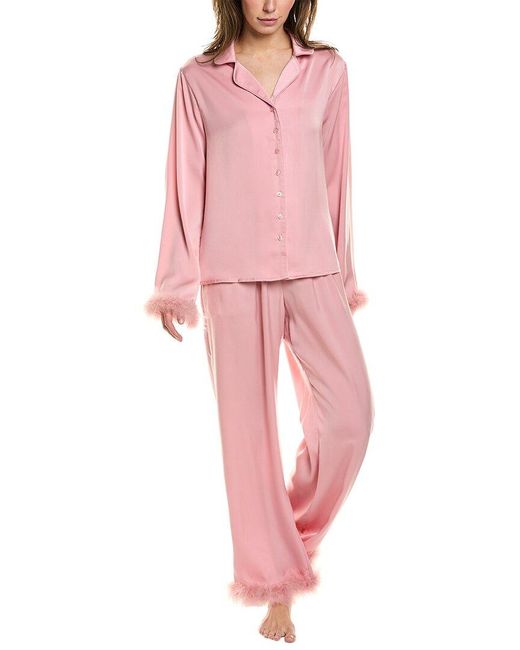 Rachel Parcell Pink 2pc Pajama Set
