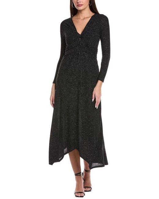 Ba&sh Black Brady Midi Dress