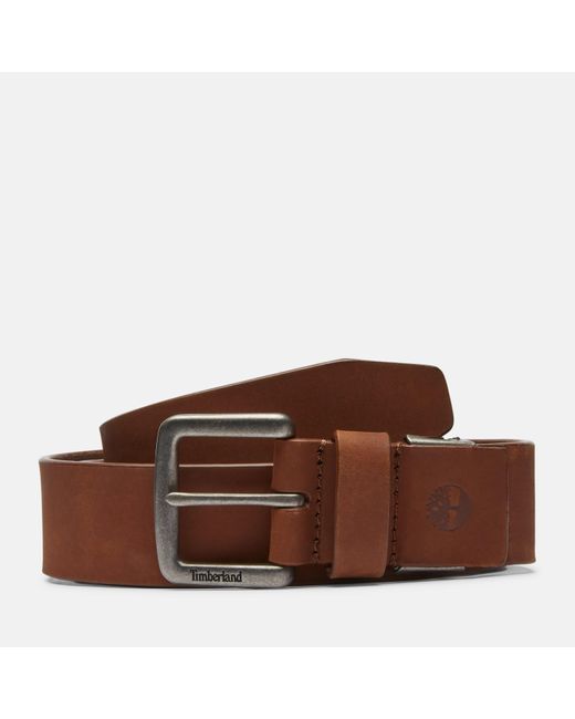 Timberland Brown 40 Mm Brookton Cut-to-fit Boxed Belt for men